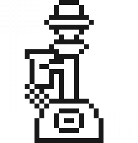 AN IMAGE OF PHONEY FROM BUDDY SIMULATOR 1984.