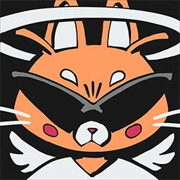 AN IMAGE OF MIKEY FROM NEON WHITE.