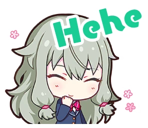 A STAMP OF NENE KUSANAGI.